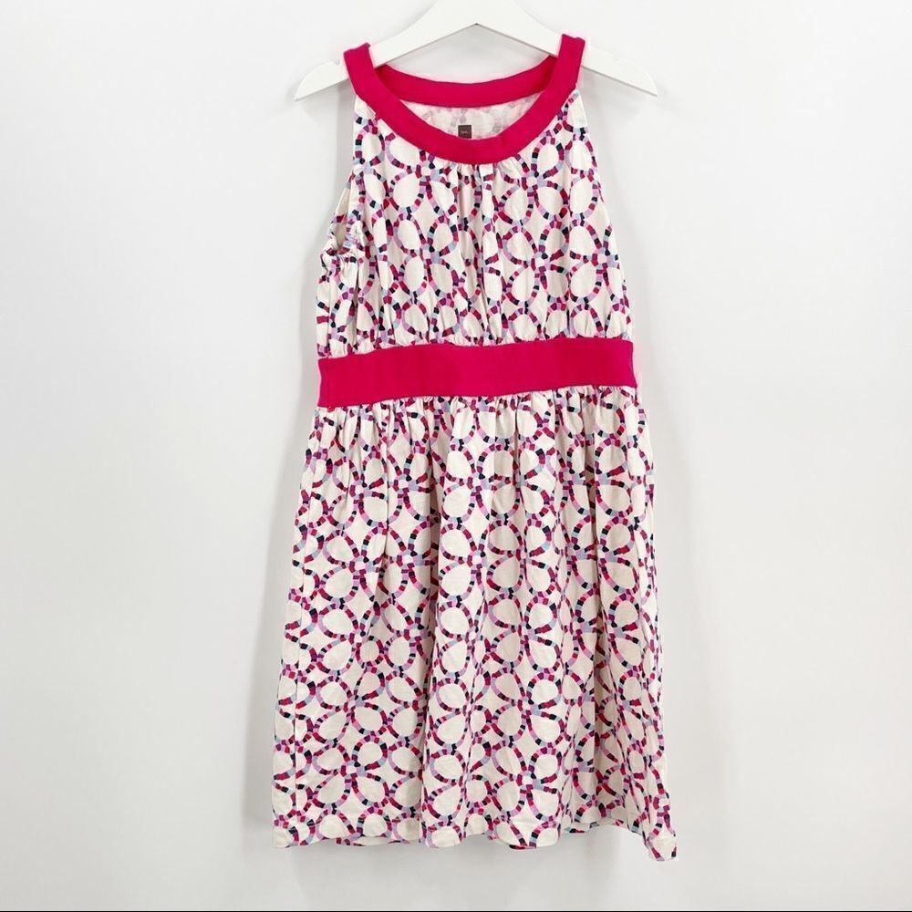 Tea Collection sleeveless print tank dress - Kids 8